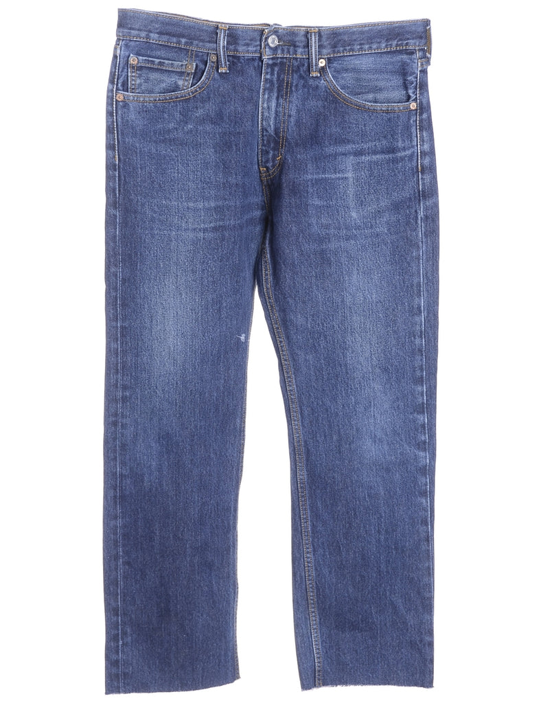 Beyond Retro Label Label Straight Leg Cropped Jeans
