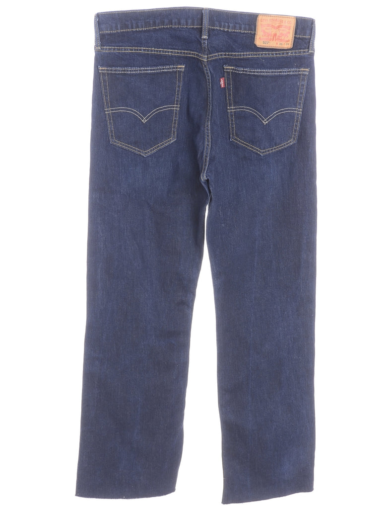 Beyond Retro Label Label Straight Leg Cropped Jeans