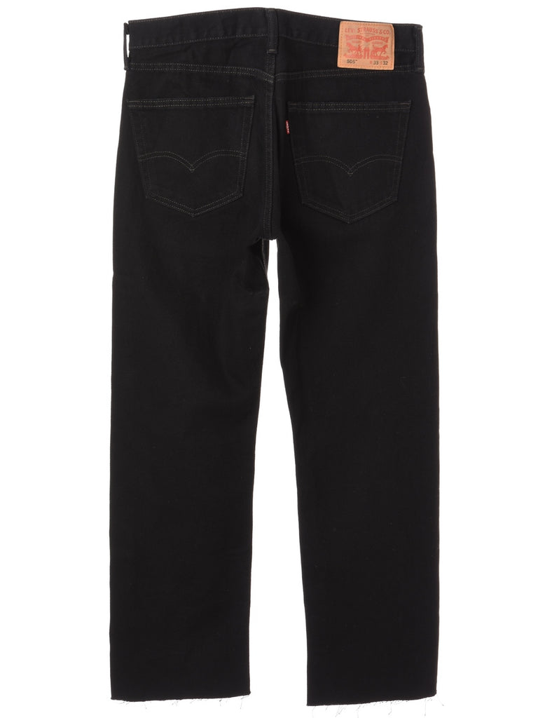 Beyond Retro Label Label Straight Leg Cropped Jeans