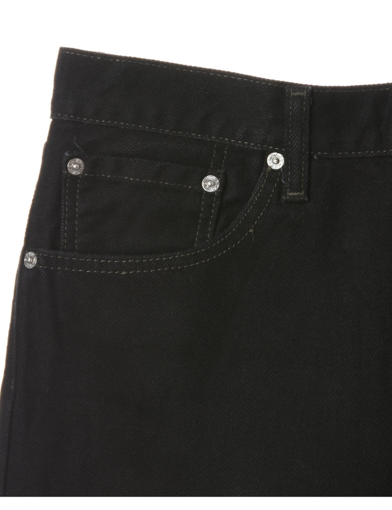 Beyond Retro Label Label Straight Leg Cropped Jeans
