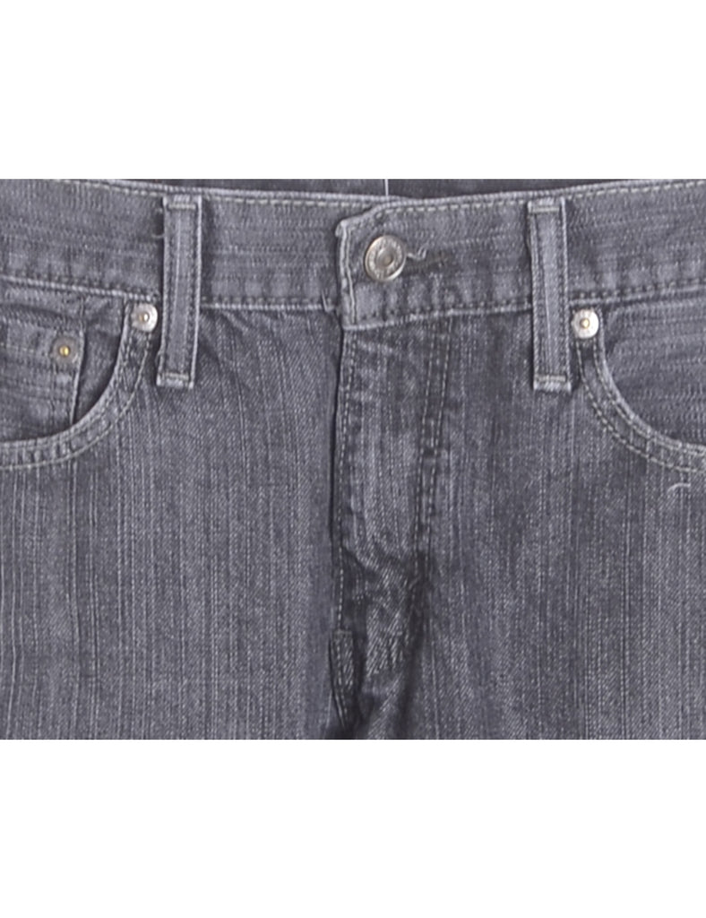 Beyond Retro Label Label Straight Leg Cropped Jeans