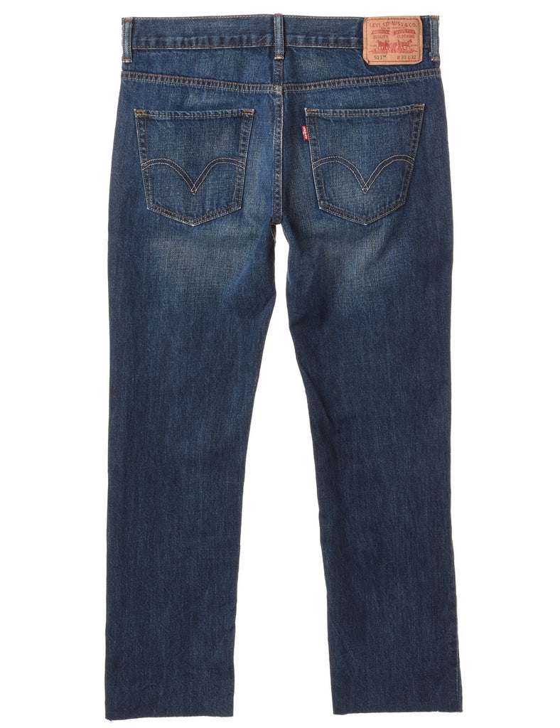 Beyond Retro Label Label Tapered Cropped Jeans