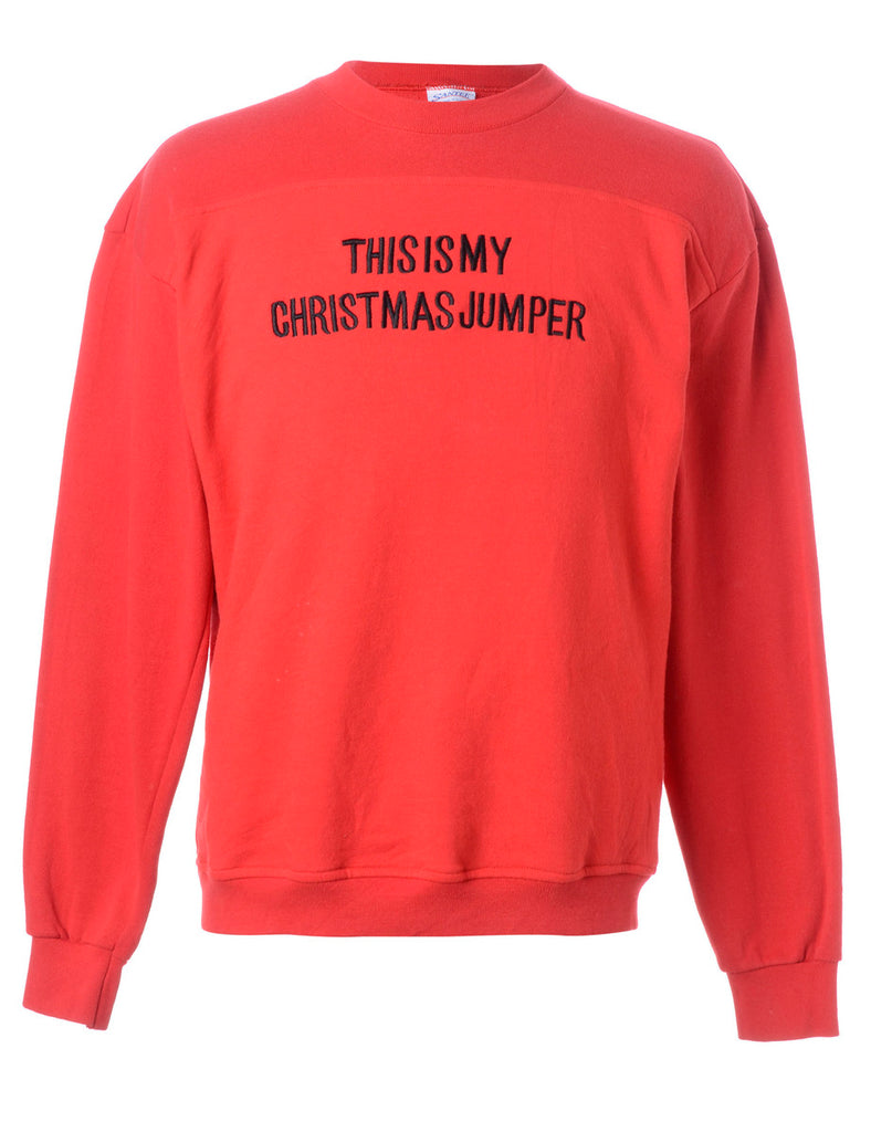Beyond Retro Label Label This Is My Christmas Sweatshirt