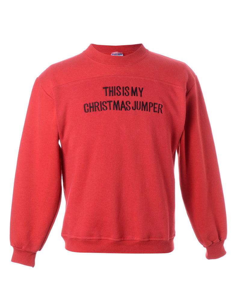 Beyond Retro Label Label This Is My Christmas Sweatshirt