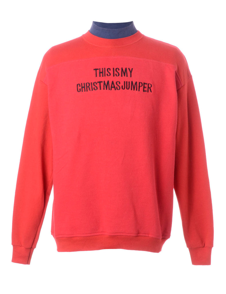 Beyond Retro Label Label This Is My Christmas Sweatshirt