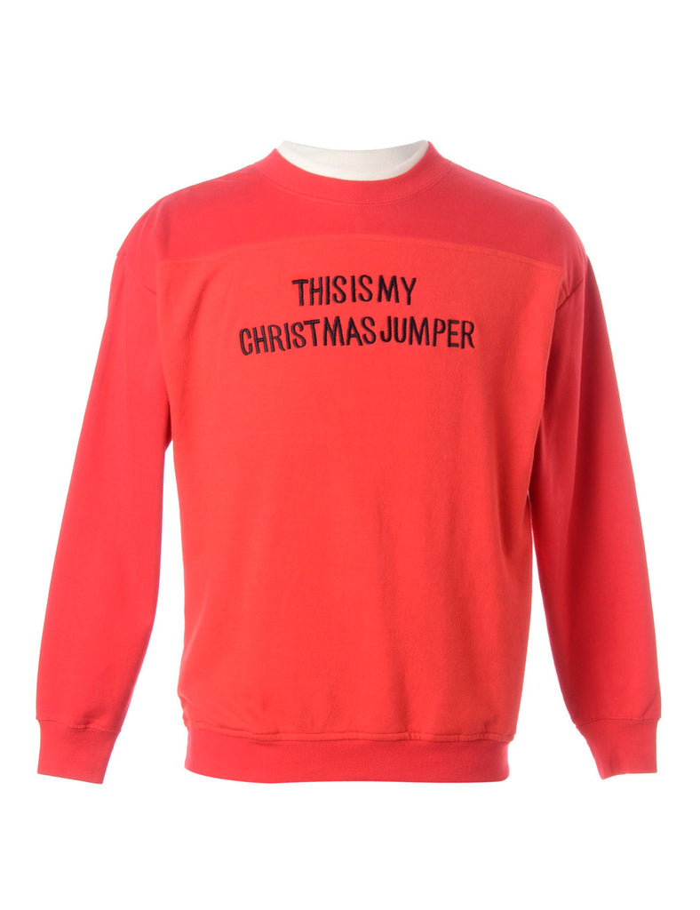 Beyond Retro Label Label This Is My Christmas Sweatshirt
