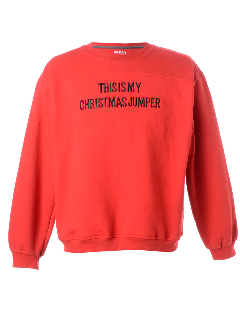 Beyond Retro Label Label This Is My Christmas Sweatshirt