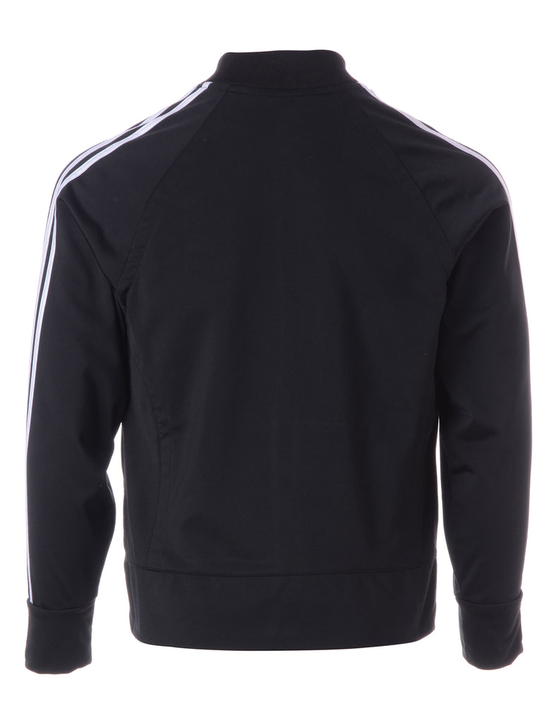Beyond Retro Label Label Upcycled Adidas Shell Bomber Jacket