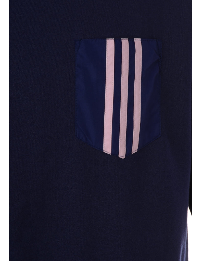 Beyond Retro Label Label Upcycled Johny Adidas Pocket Sweatshirt