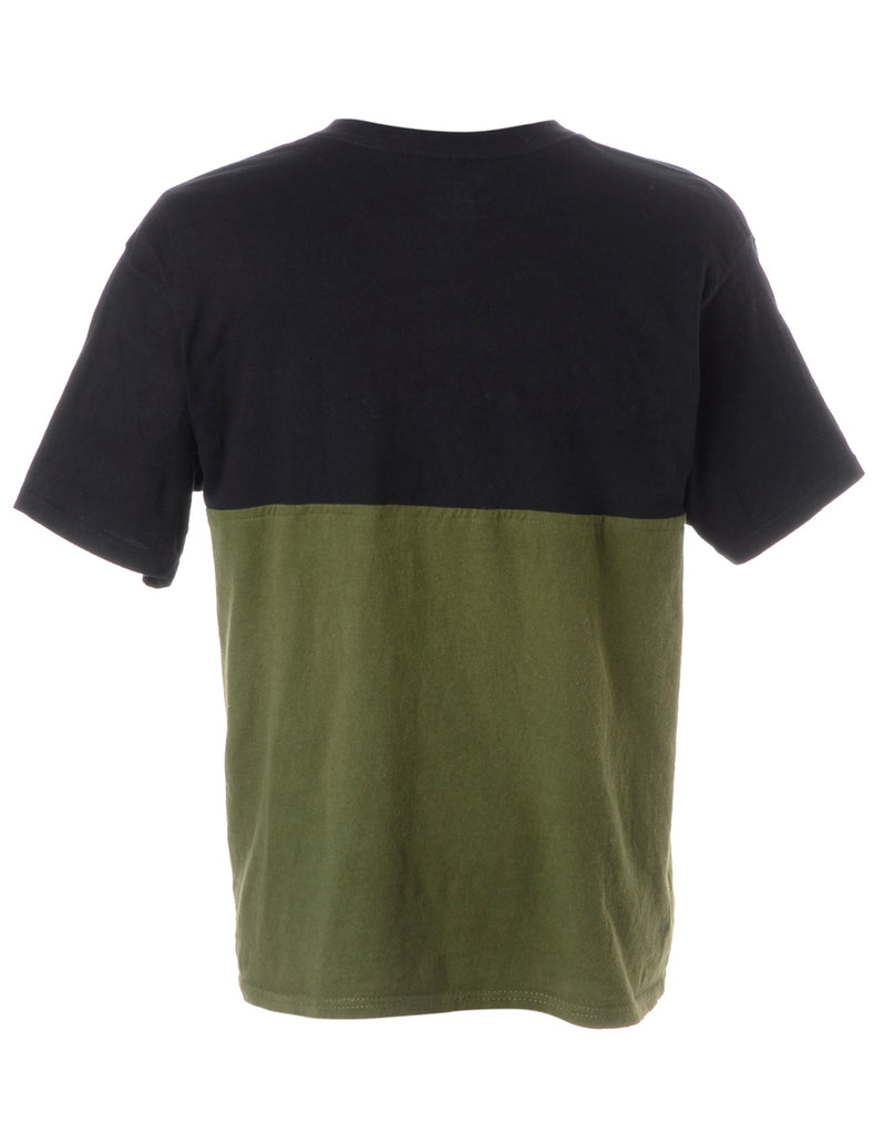 Beyond Retro Label Reworked Adidas Contrast T-shirt