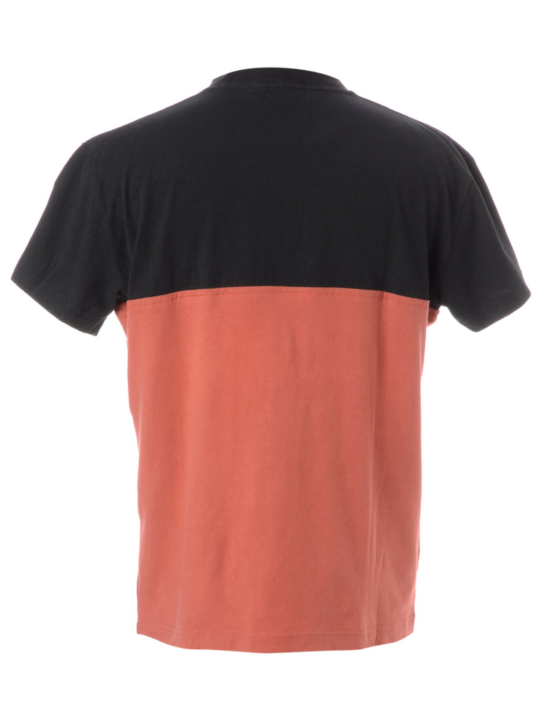 Beyond Retro Label Reworked Adidas Short Sleeve Contrast T-shirt
