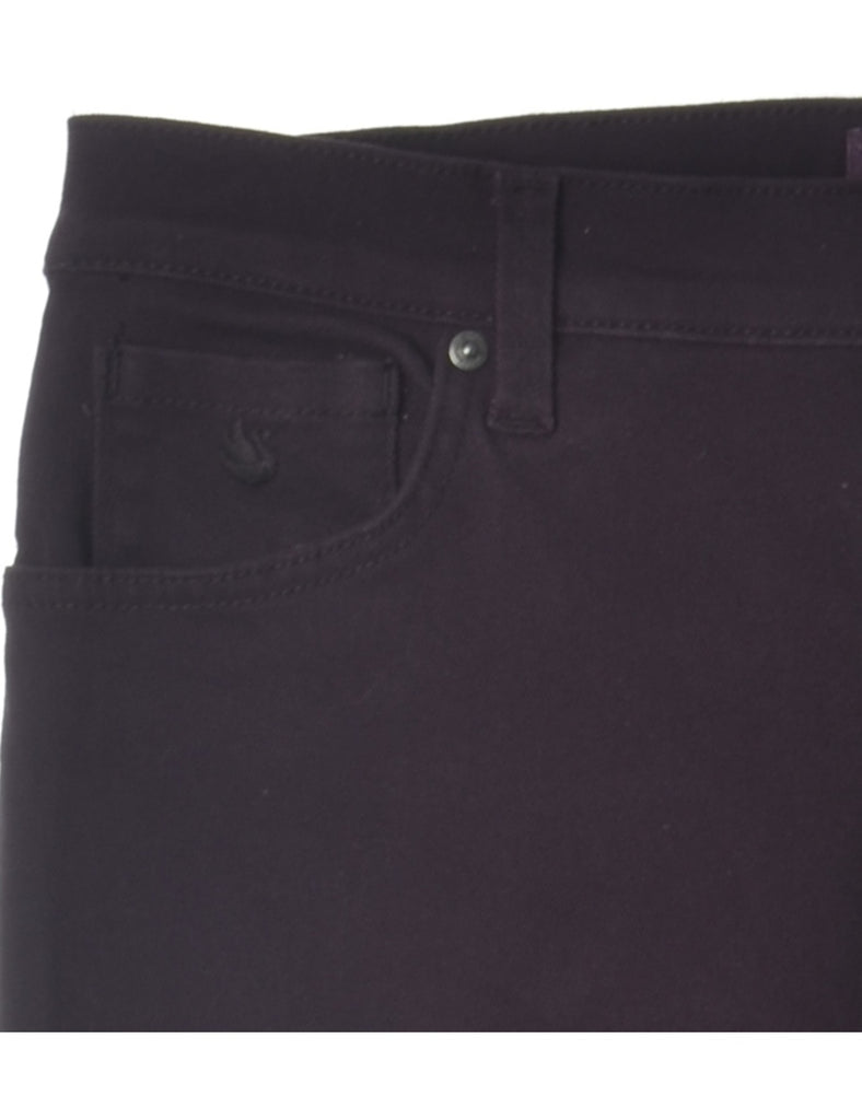 Beyond Retro Label Reworked Straight Leg Cropped Jeans