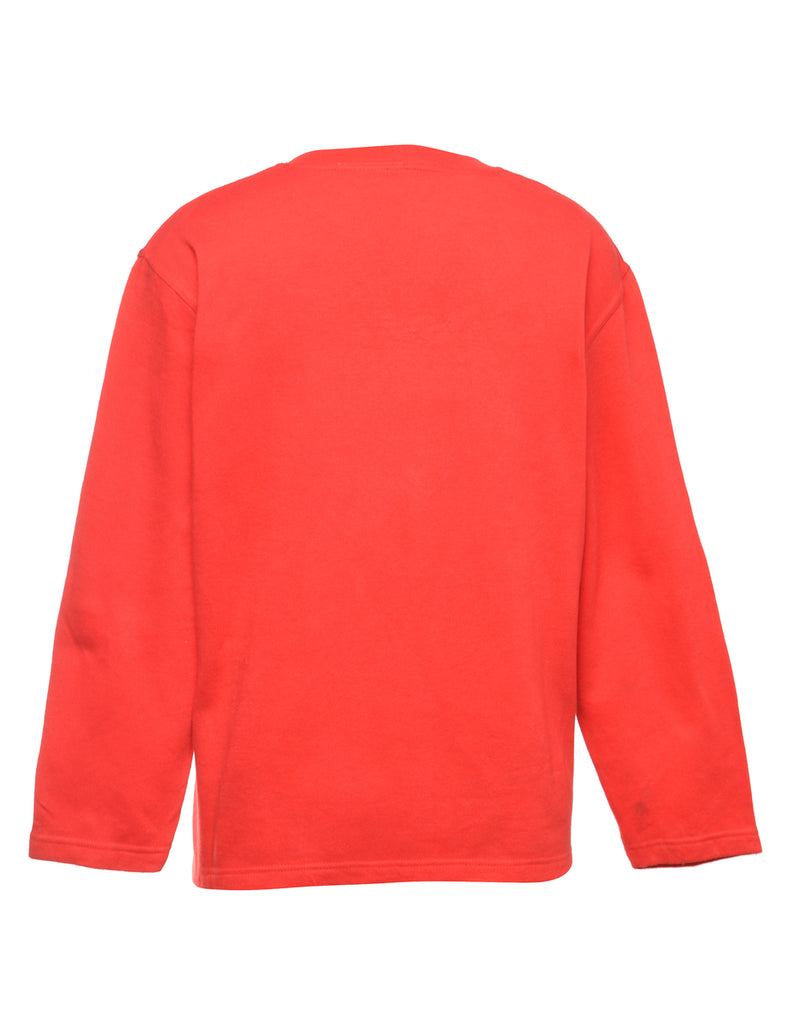 Beyond Retro Label Beyond Retro Reworked Christmas Sweatshirt With Bells