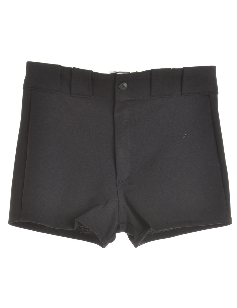 Black Baseball Shorts - Shorts - Beyond Retro