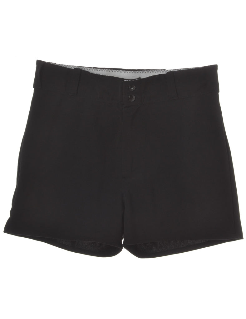 Black Baseball Shorts - Shorts - Beyond Retro