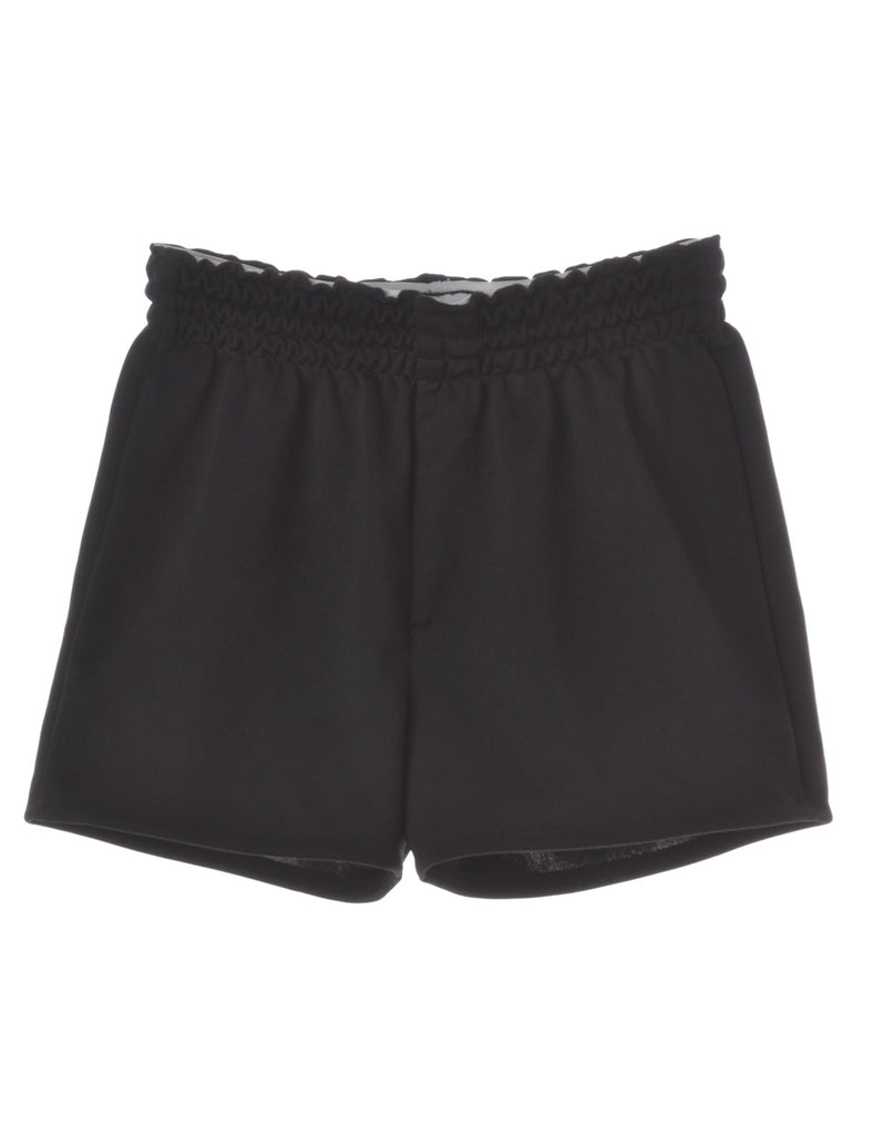 Black Baseball Shorts - Shorts - Beyond Retro
