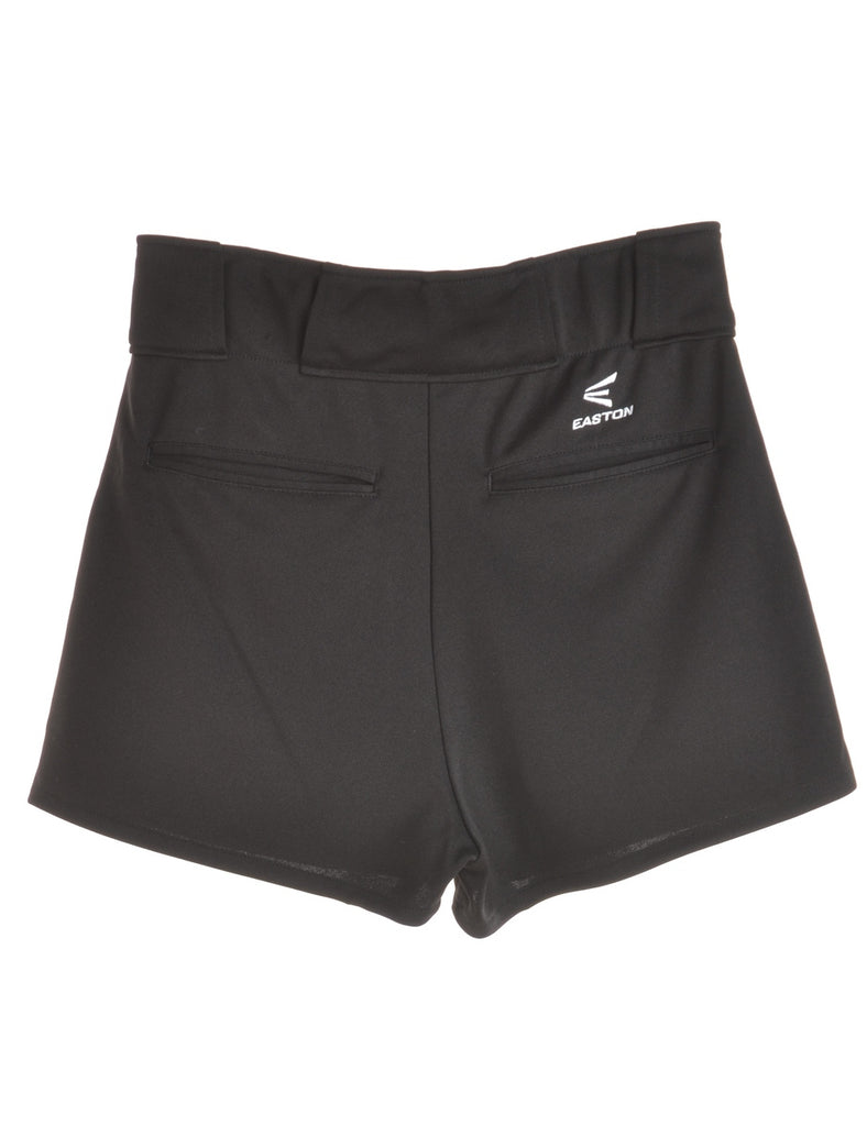 Black Baseball Shorts - Shorts - Beyond Retro