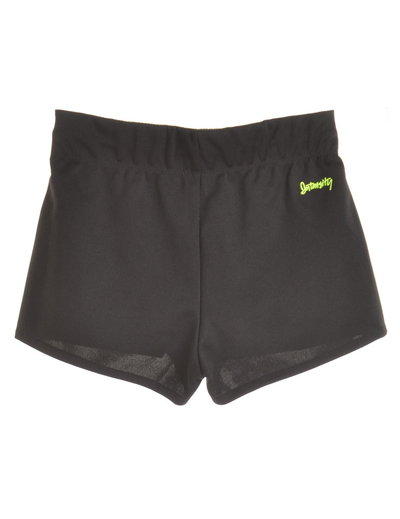 Black Baseball Shorts - Shorts - Beyond Retro