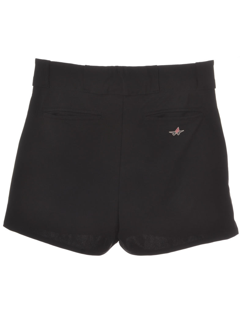 Black Baseball Shorts - Shorts - Beyond Retro