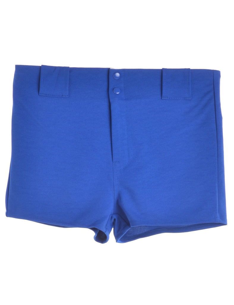 Blue Baseball Shorts - Shorts - Beyond Retro