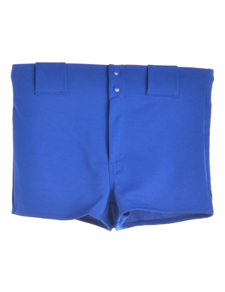 Blue Baseball Shorts - Shorts - Beyond Retro