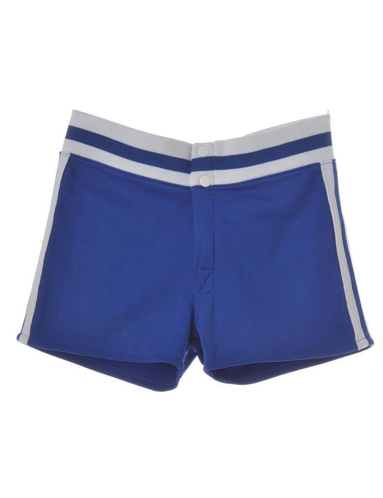 Blue Baseball Shorts - Shorts - Beyond Retro