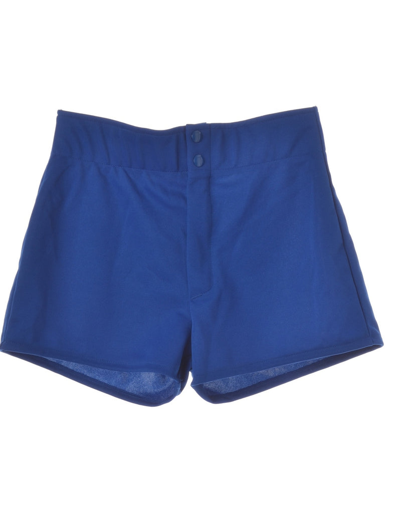 Blue Baseball Shorts - Shorts - Beyond Retro