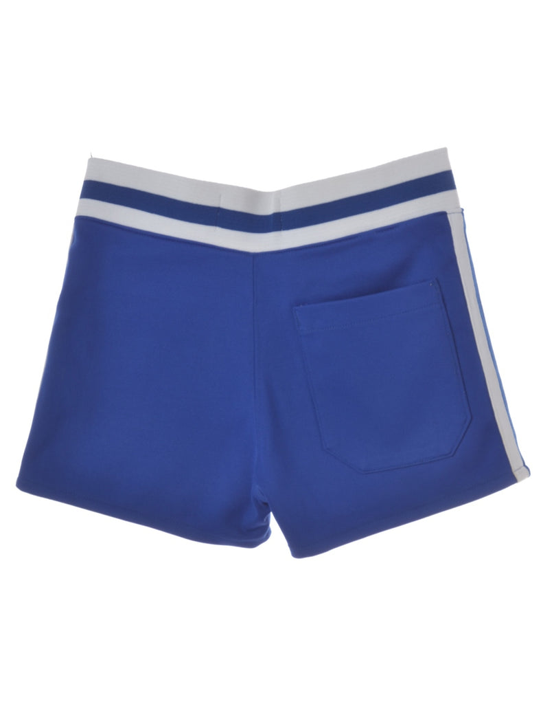 Blue Baseball Shorts - Shorts - Beyond Retro