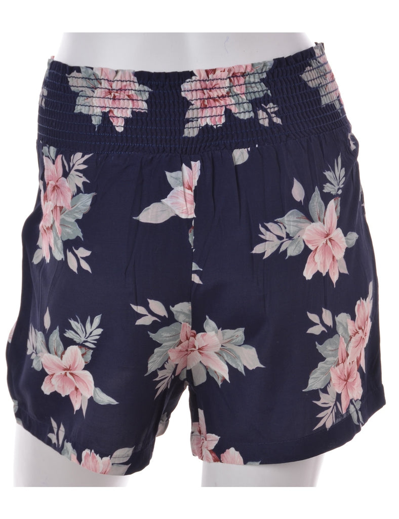 Floral Print Summer Shorts - Shorts - Beyond Retro