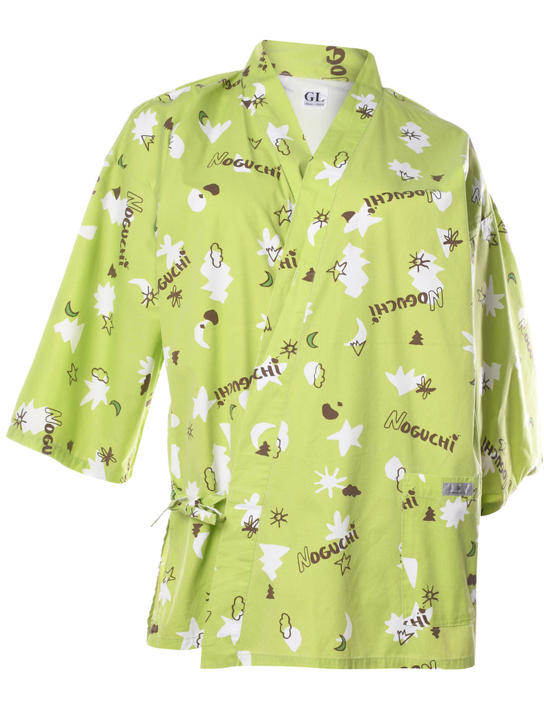 Beyond Retro Label Green Kimono