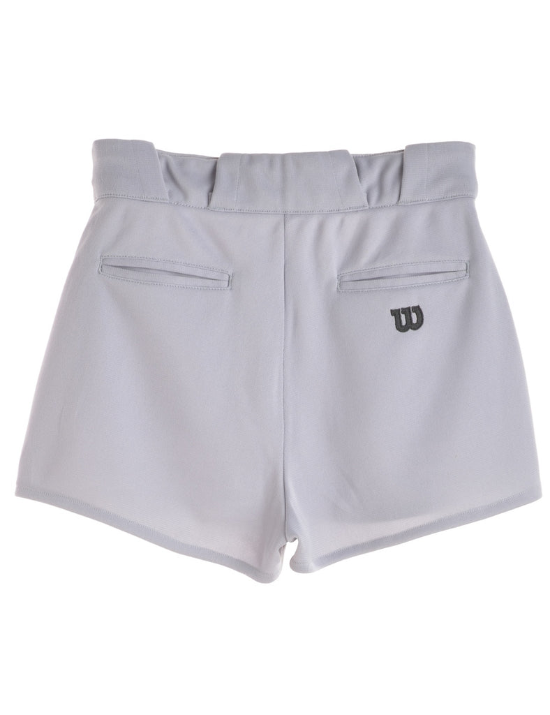 Grey Baseball Shorts - Shorts - Beyond Retro