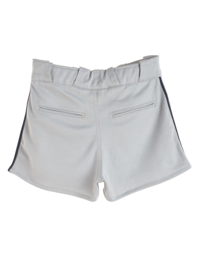 Grey Baseball Shorts - Shorts - Beyond Retro