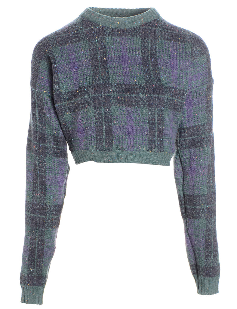Label 80s Graphic Pattern Jumper - Knits - Beyond Retro