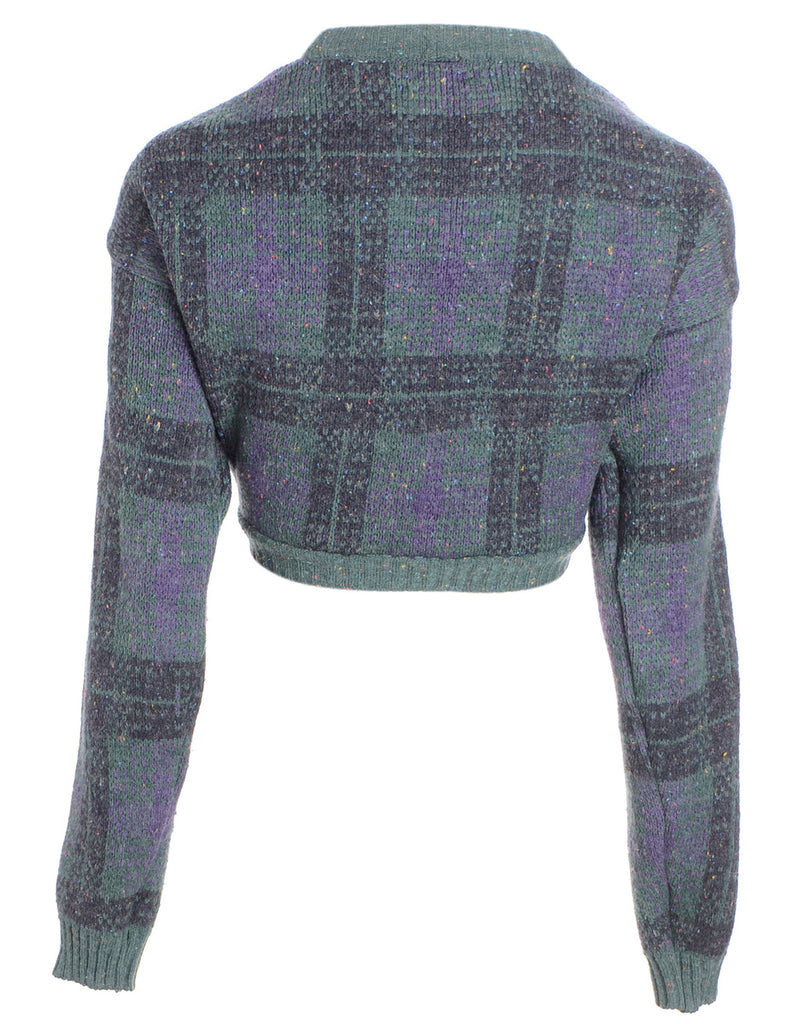 Label 80s Graphic Pattern Jumper - Knits - Beyond Retro