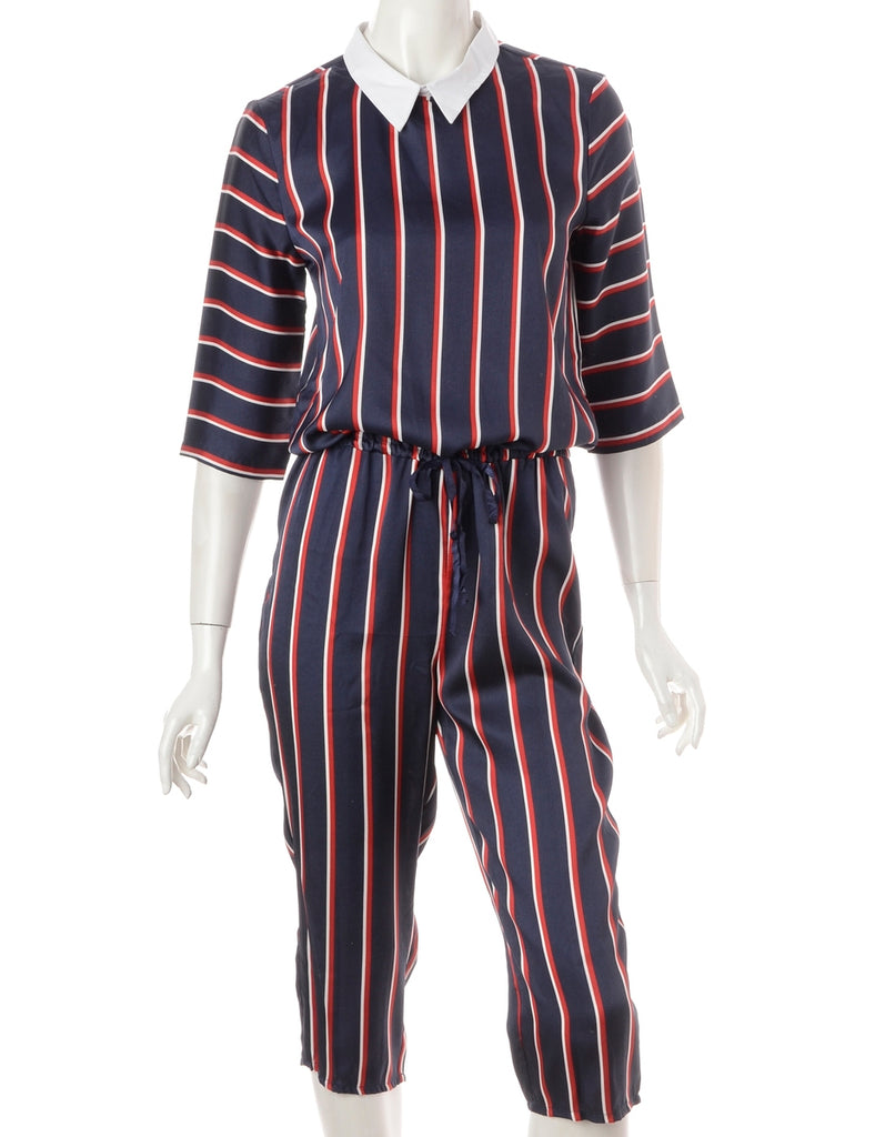 Label Alisha Cropped Jumpsuit - Playsuits & Jumpsuits - Beyond Retro