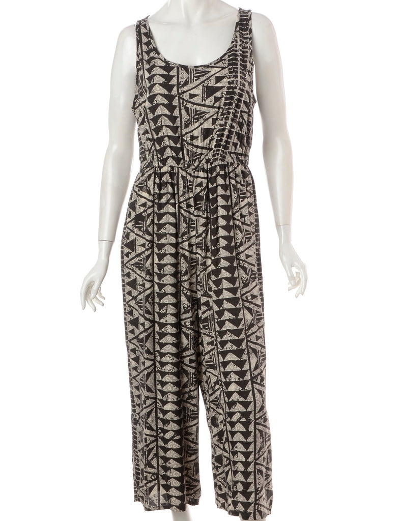 Label Alisha Cropped Jumpsuit - Playsuits & Jumpsuits - Beyond Retro