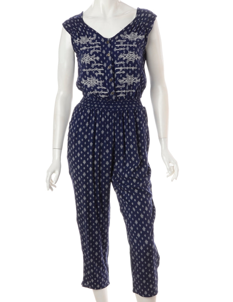 Label Alisha Cropped Jumpsuit - Playsuits & Jumpsuits - Beyond Retro