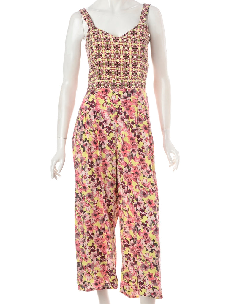 Label Alisha Cropped Jumpsuit - Playsuits & Jumpsuits - Beyond Retro