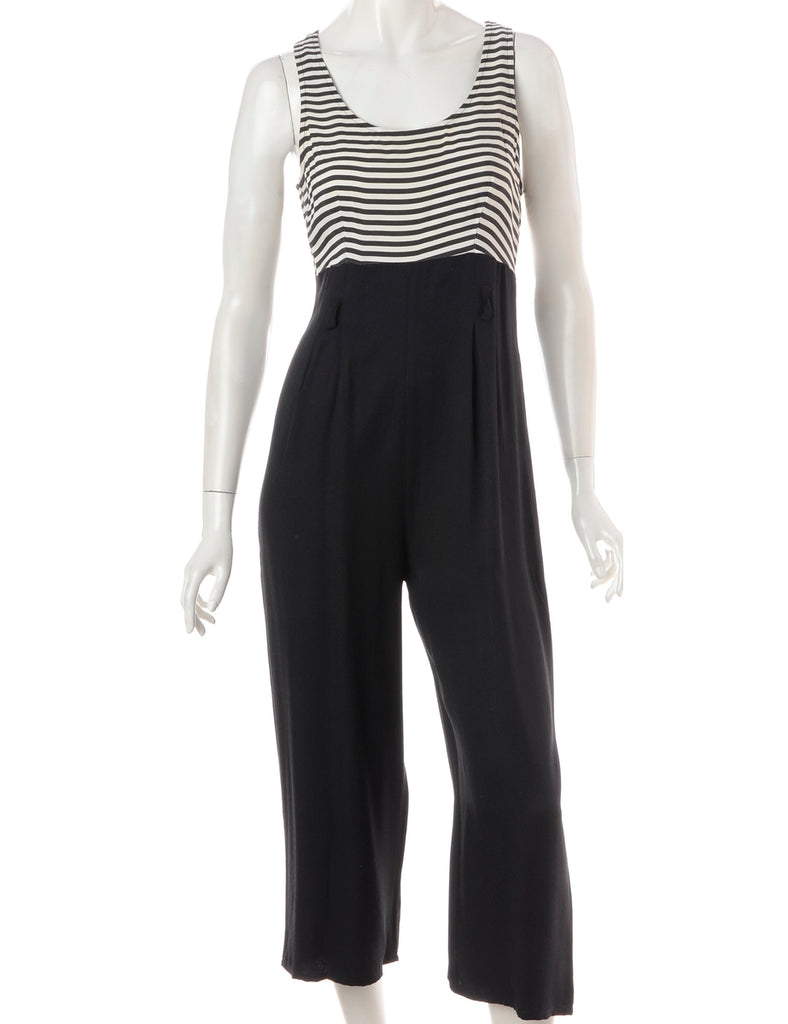 Label Alisha Cropped Jumpsuit - Playsuits & Jumpsuits - Beyond Retro