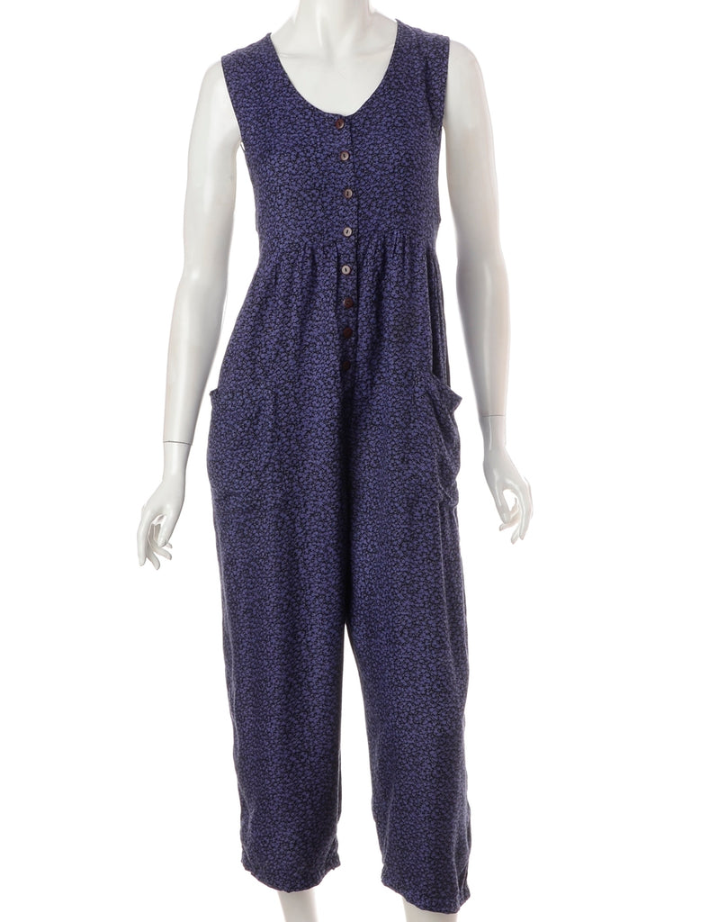Label Alisha Cropped Jumpsuit - Playsuits & Jumpsuits - Beyond Retro