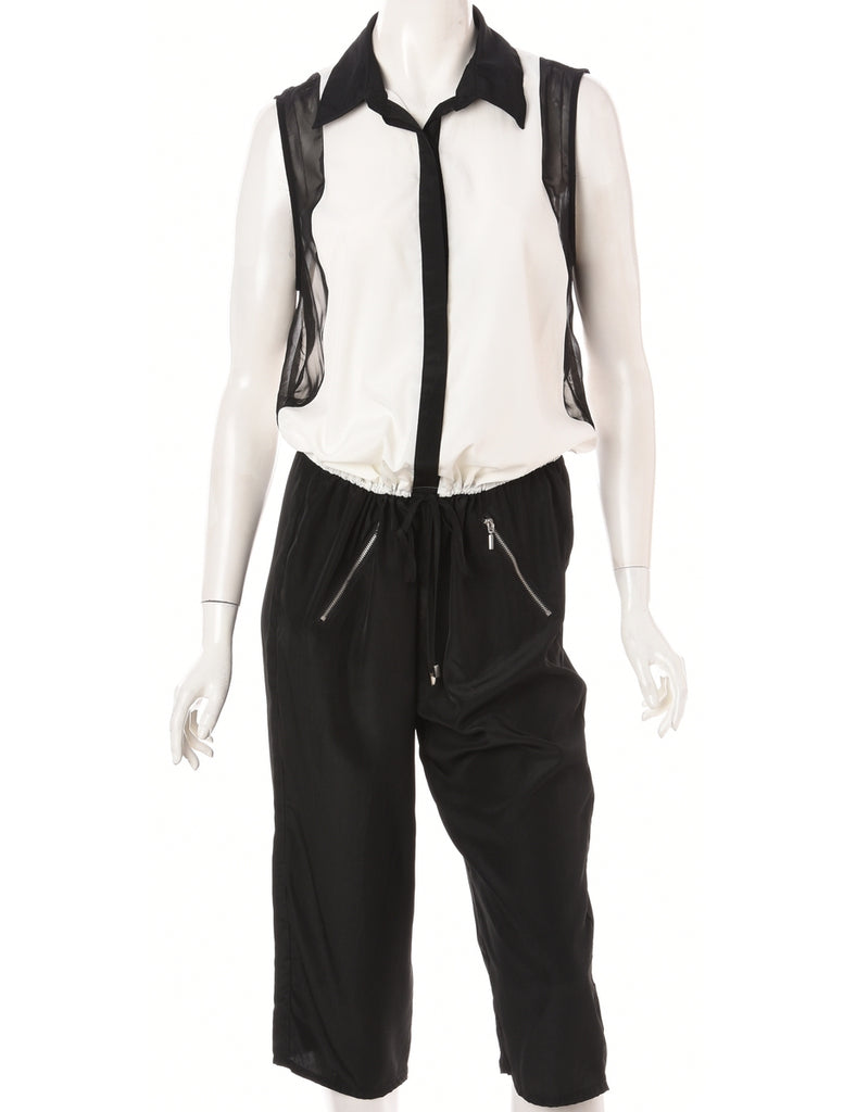 Beyond Retro Label Label Alisha Cropped Jumpsuit