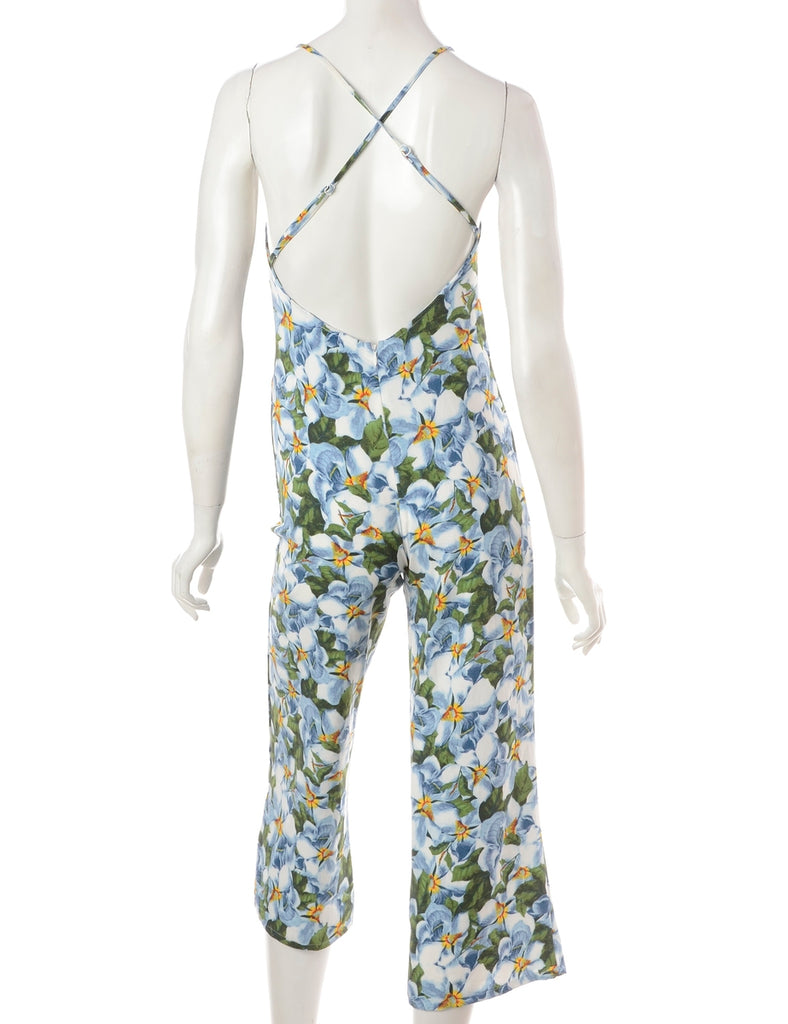 Label Alisha Cropped Jumpsuit - Playsuits & Jumpsuits - Beyond Retro