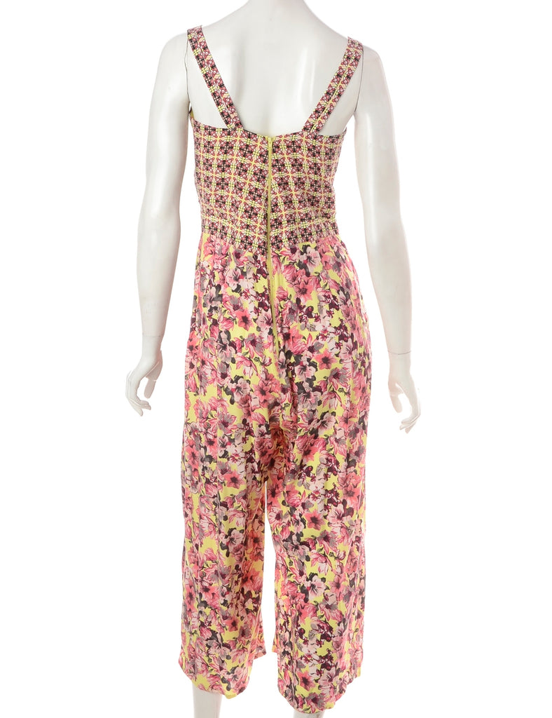 Label Alisha Cropped Jumpsuit - Playsuits & Jumpsuits - Beyond Retro