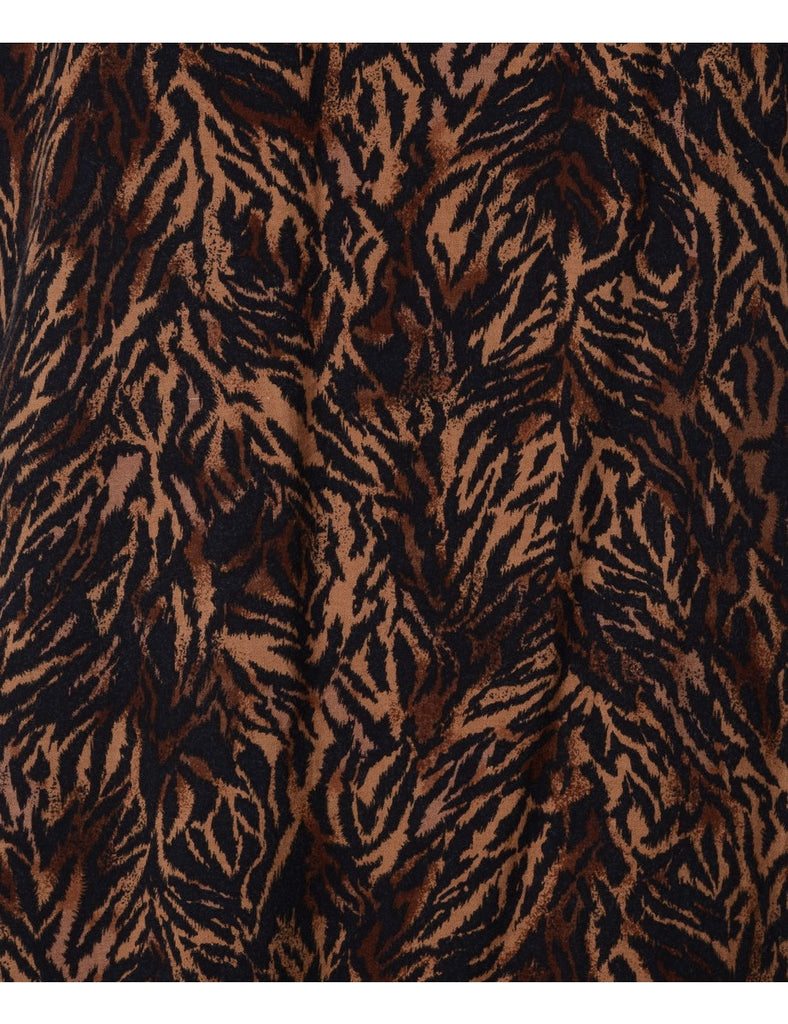 Beyond Retro Label Label Animal Short Dress