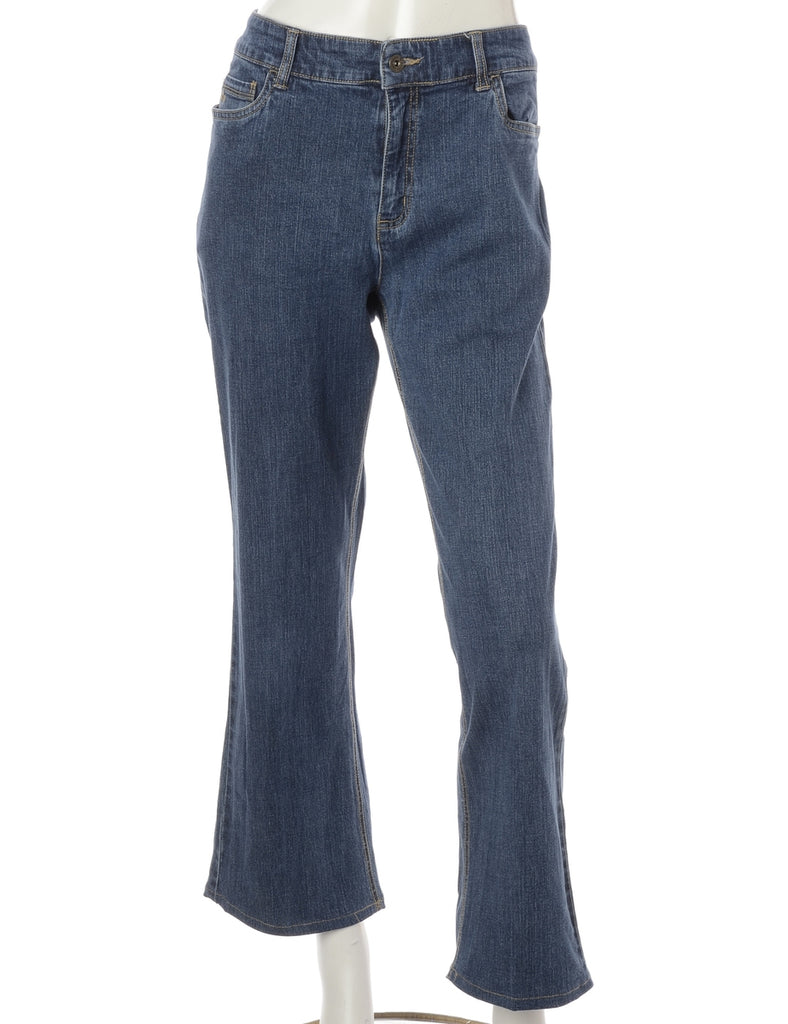 Beyond Retro Label Label Ankle Graze Bootcut Jeans