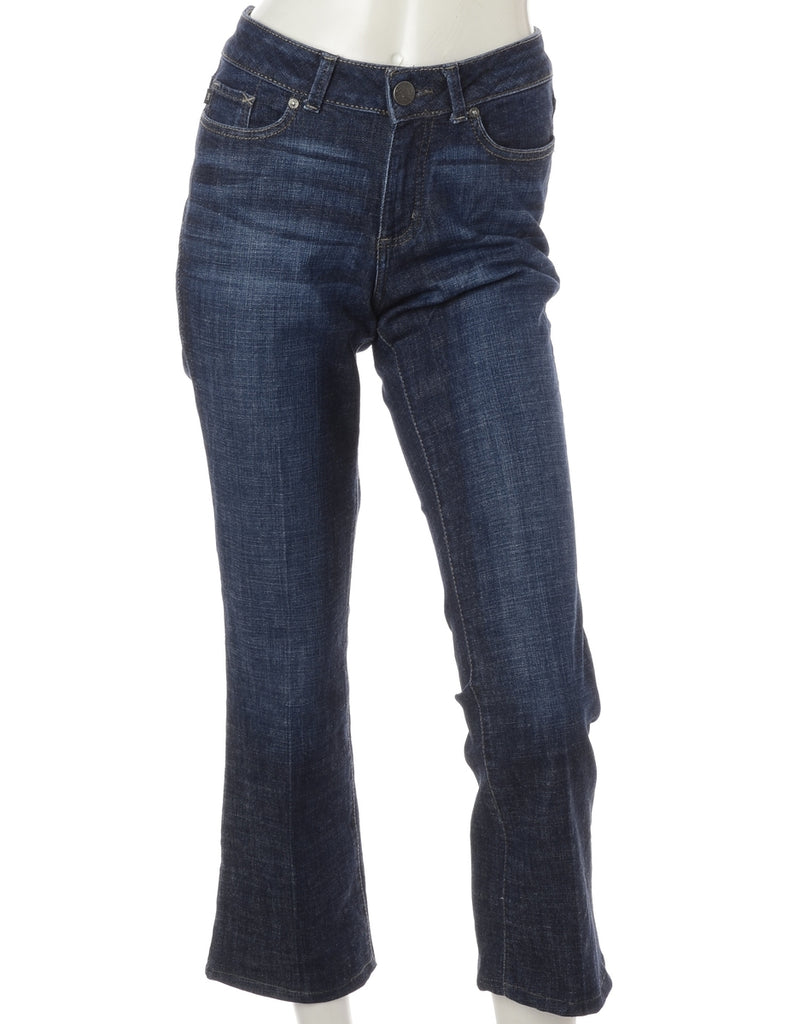 Beyond Retro Label Label Ankle Graze Bootcut Jeans