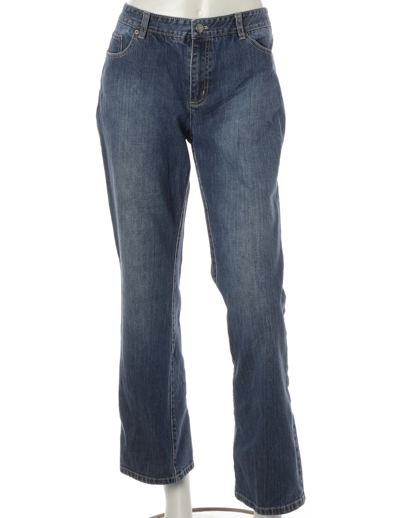 Label Ankle Graze Bootcut Jeans - Jeans - Beyond Retro