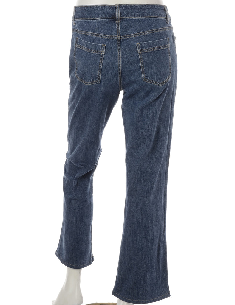 Beyond Retro Label Label Ankle Graze Bootcut Jeans