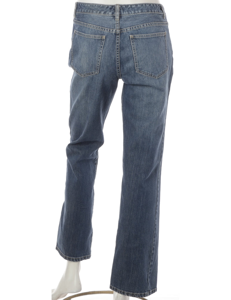 Label Ankle Graze Bootcut Jeans - Jeans - Beyond Retro