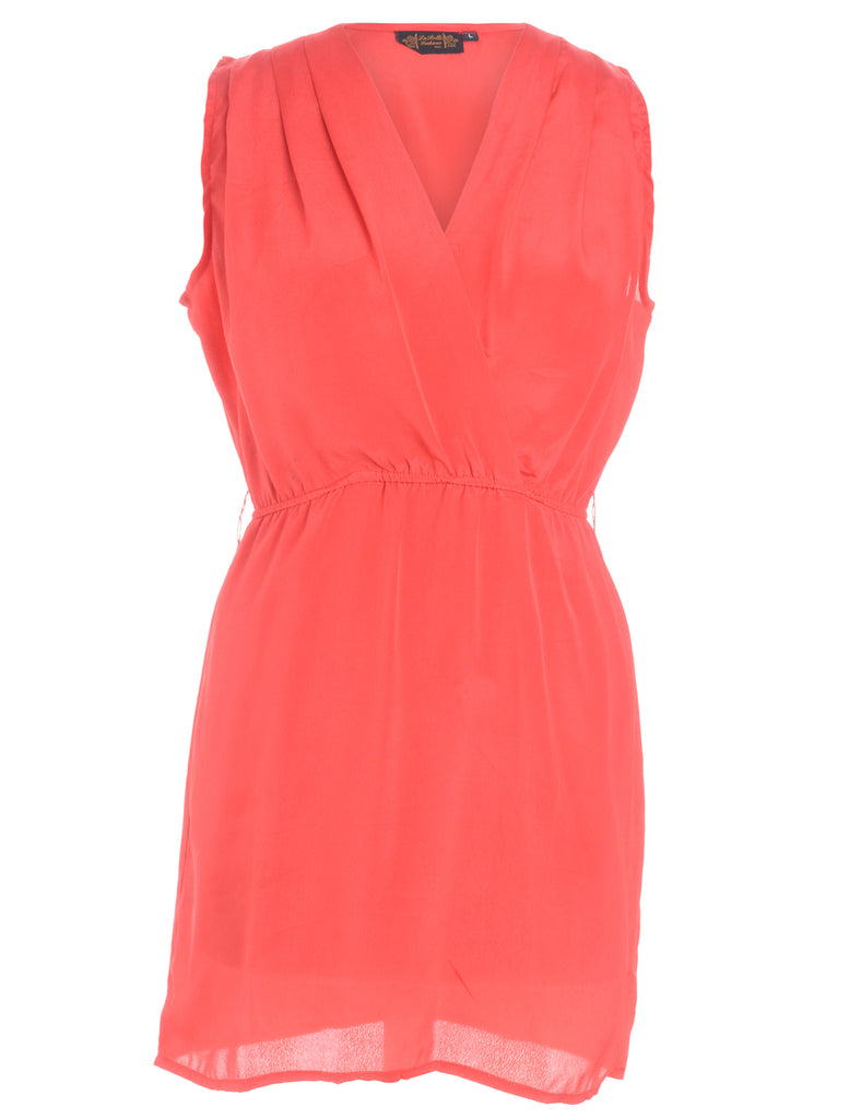 Label Anna Sleeveless Short Dress - Dresses - Beyond Retro
